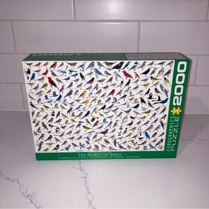 2000 Piece The World Of Birds Jigsaw Puzzle - Eurographics